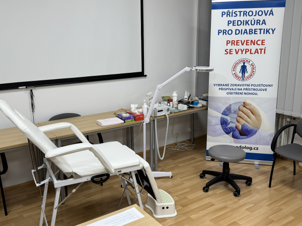 Pedikérská péče o rizikovou nohu u diabetika