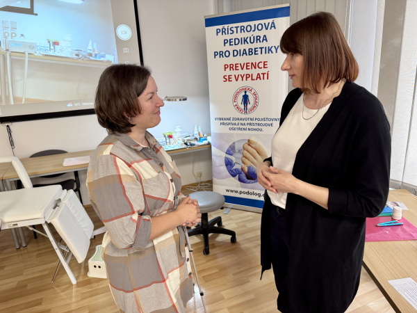 Pedikérská péče o rizikovou nohu u diabetika