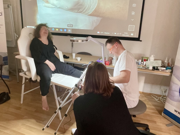 Pedikérská péče o rizikovou nohu u diabetika