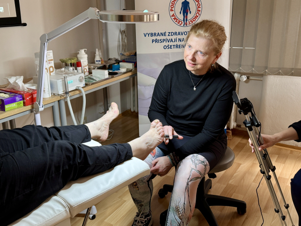 Pedikérská péče o rizikovou nohu u diabetika